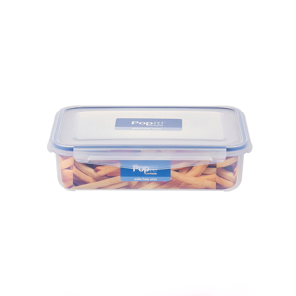 Caja Plástica de 250 x 183 x 61 mm de 2.1 lts